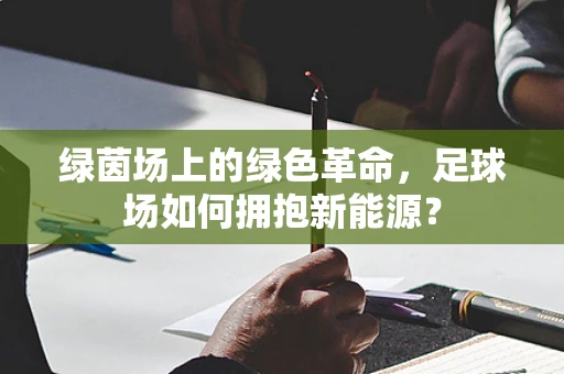 绿茵场上的绿色革命，足球场如何拥抱新能源？