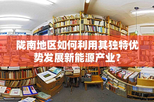 陇南地区如何利用其独特优势发展新能源产业？