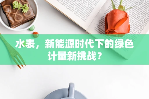 水表，新能源时代下的绿色计量新挑战？