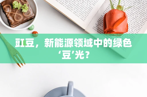 豇豆，新能源领域中的绿色‘豆’光？