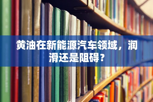 黄油在新能源汽车领域，润滑还是阻碍？