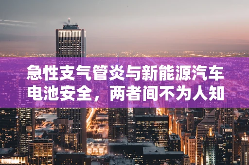 急性支气管炎与新能源汽车电池安全，两者间不为人知的联系？