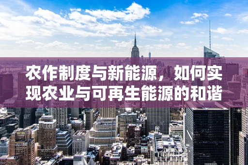 农作制度与新能源，如何实现农业与可再生能源的和谐共生？