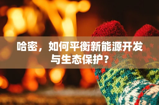 哈密，如何平衡新能源开发与生态保护？