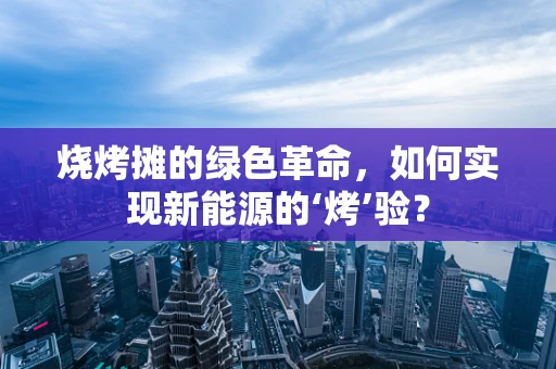 烧烤摊的绿色革命，如何实现新能源的‘烤’验？