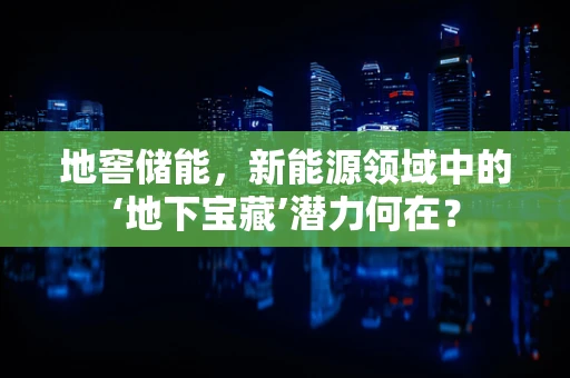 地窖储能，新能源领域中的‘地下宝藏’潜力何在？