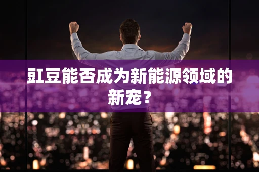 豇豆能否成为新能源领域的新宠？